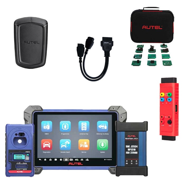 Autel - IM608 PRO II + G-BOX3 + APB112 + IMKPA + Chrysler Bypass Cable - Automotive Programming Bundle