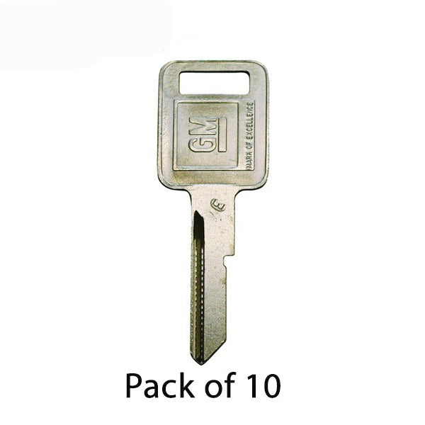 GM B44 / 320404 Mechanical Key (Strattec) (Pack Of 10)