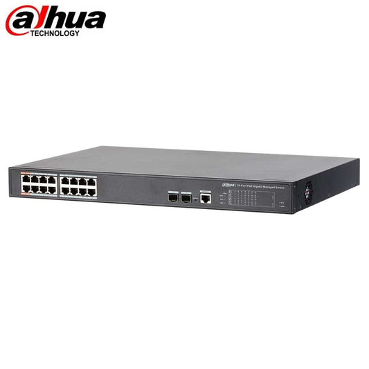 Dahua / Accessories / PoE Switch / 16 Port / DH-PFS4218-16GT-240