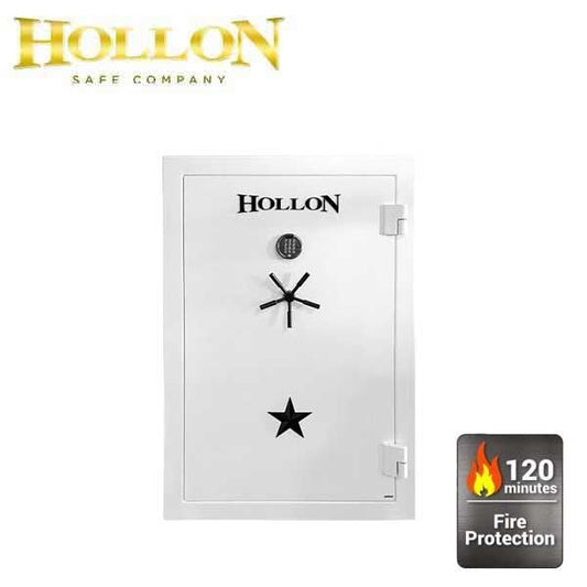 Hollon - RG39 - Republic Gun Safe Series - 39 Long Gun Capacity - White - Fire Rated
