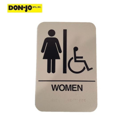 Don-Jo - HS 9050 05 - ADA Sign