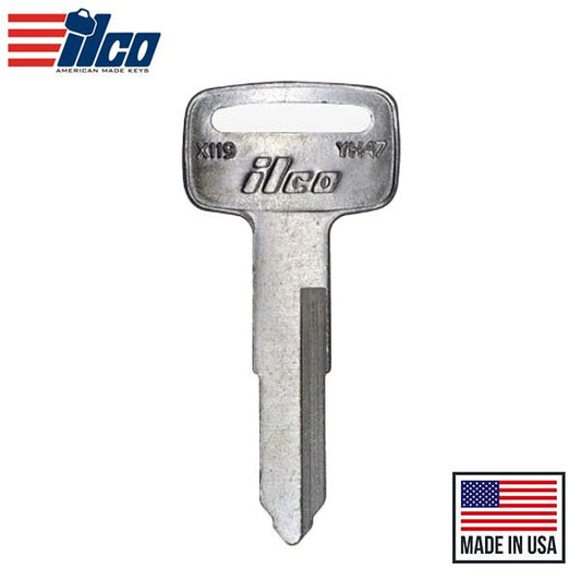 Ilco - YH47 / X119 - Yamaha - Motorcycle / ATV Key Blank