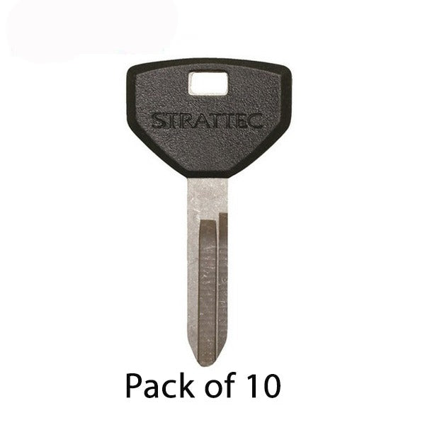 Chrysler / Dodge / Jeep Y155-P / 692347 Plastic Head Key (Strattec) (Pack Of 10)