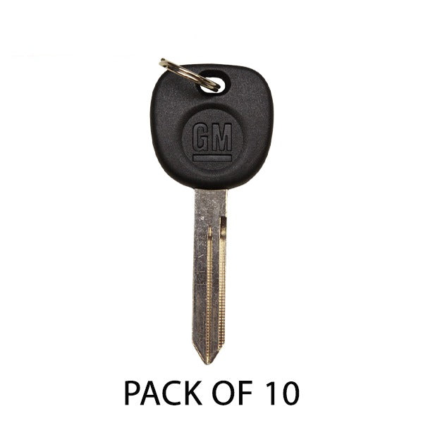 Strattec - 5928818 - GM B102 - Mechanical Plastic Head Key B102P - Pack Of 10