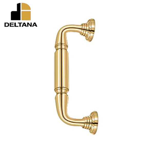Deltana - Door Pull - w/ Rosette - 8" - Optional Finish