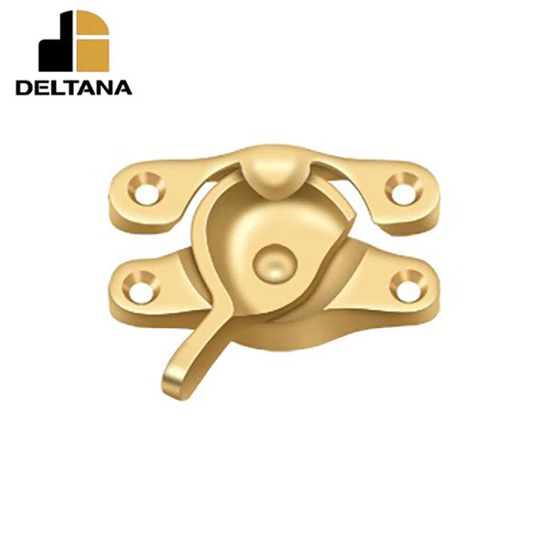 Deltana - Window Sash Lock - 1" x 2-5/8" - 2" Center To Center - Optional Finish