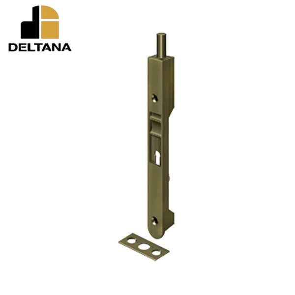Deltana - 7" Flush Bolt - Heavy Duty - Optional Finish