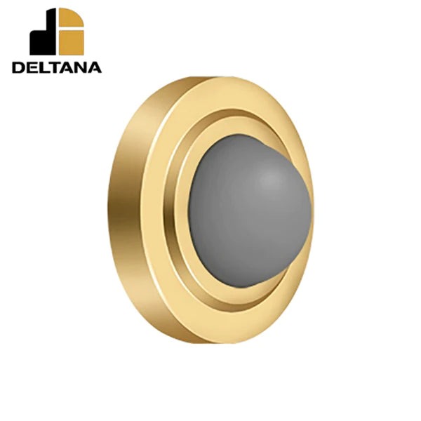 Deltana - Convex Flush Bumper 2-3/8" Diameter - Optional Finish