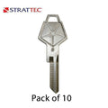 Chrysler / Dodge / Plymouth Y152 / 320514 Mechanical Key (Strattec) (Pack Of 10)