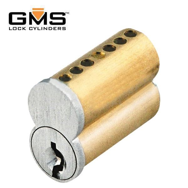 GMS - IC7-A - SFIC Construction Core - 7-Pin - K4 Best A Keyway - US26D Satin Chrome