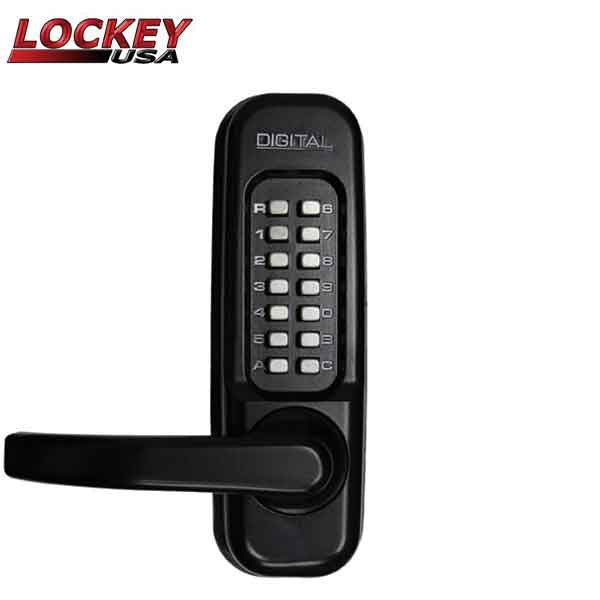 Lockey - 1150 - Mechanical Keypad Keyless Heavy Duty Lever Set - Passage - Single Combination