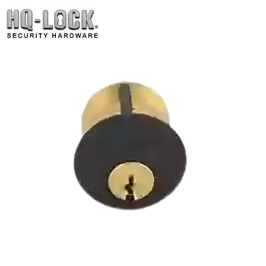 HQ LOCK - MC02 - Mortise Cylinder - 1-1/8 - SC1 - 11P - Black