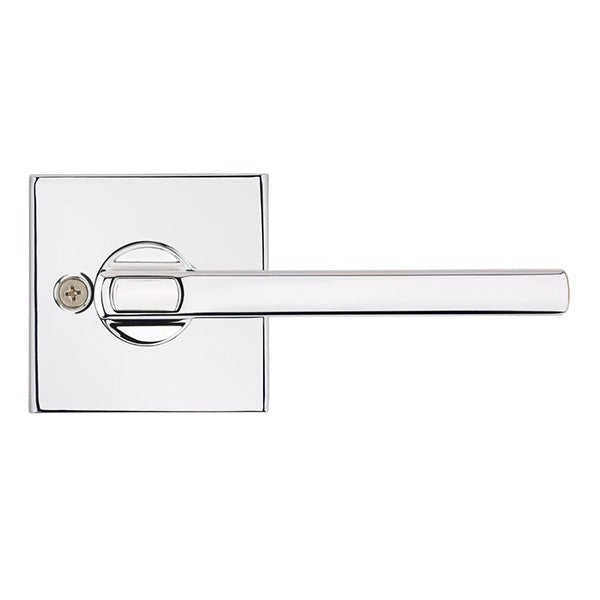 Kwikset - Halifax Lever Set - Square Rose - Optional Finish - Optional Function - SmartKey Technology - Grade 2