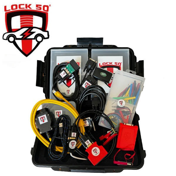 JLR Lock50 - HW04-A - JLR OBD Programming Kit w/ All Adapters - For JLR Models 2018 to 2024+ - USA & Canada - 315MHz - PROMOTION