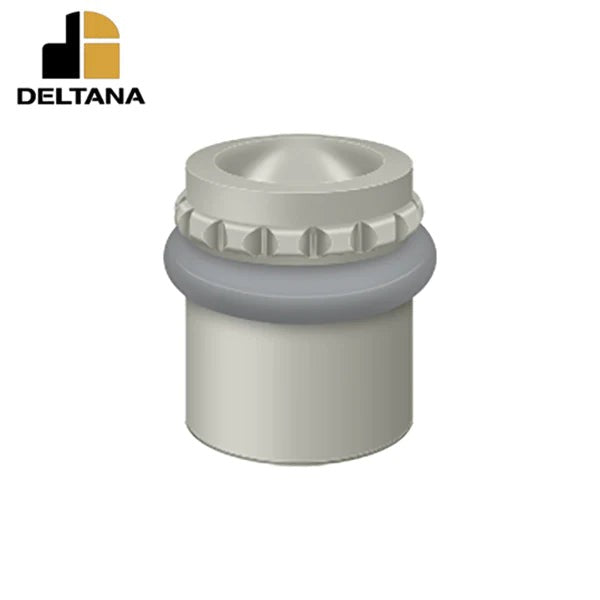 Deltana - Round Universal Floor Bumper Pattern Cap 1-5/8" - Solid Brass - Optional Finish