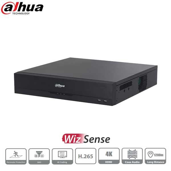 Dahua / HDCVI DVR / 32 Channels / Analytics+/ 2U / Penta-brid / 12MP / 4k / 8TB HDD / X88B5S8