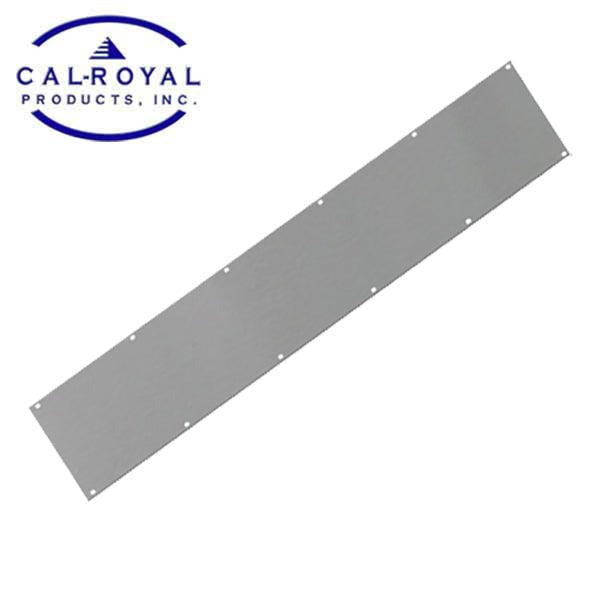 Cal-Royal - Metal Kick Plate - 34" - 630 - Stainless Steel