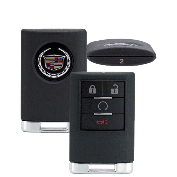 2007-2014 Cadillac Escalade / 4-Button Keyless Entry Remote / PN: 5923886 / OUC6000066 (Strattec) (Driver 2)