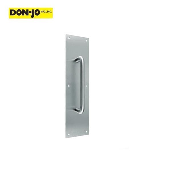 Don-Jo - 7117 - Pull Plate - 10" CTC - Optional Finish