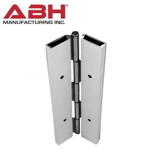 ABH - A502 - Continuous Hinges - Pin and Barrel - Full Surface - Heavy Duty - Flush Mount - Stainless Steel - 95"