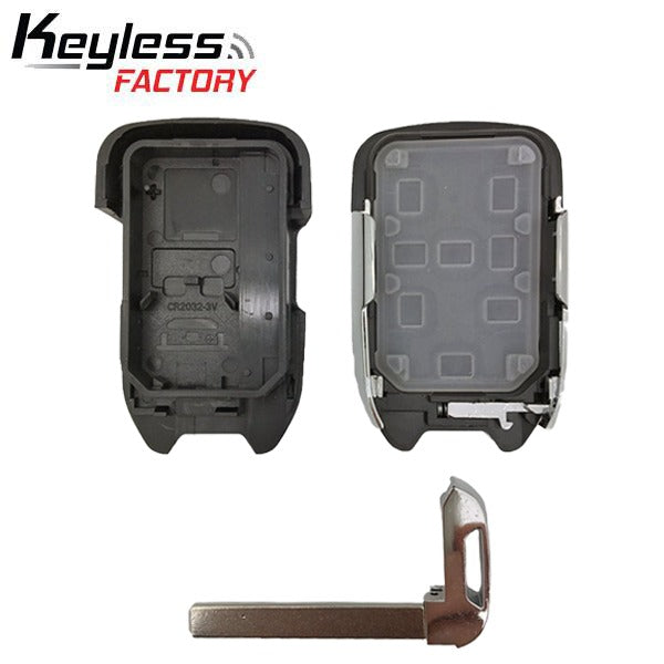 2015-2021 GMC / 5-Button Smart Key SHELL for HYQ1AA, HYQ1EA (AFTERMARKET)