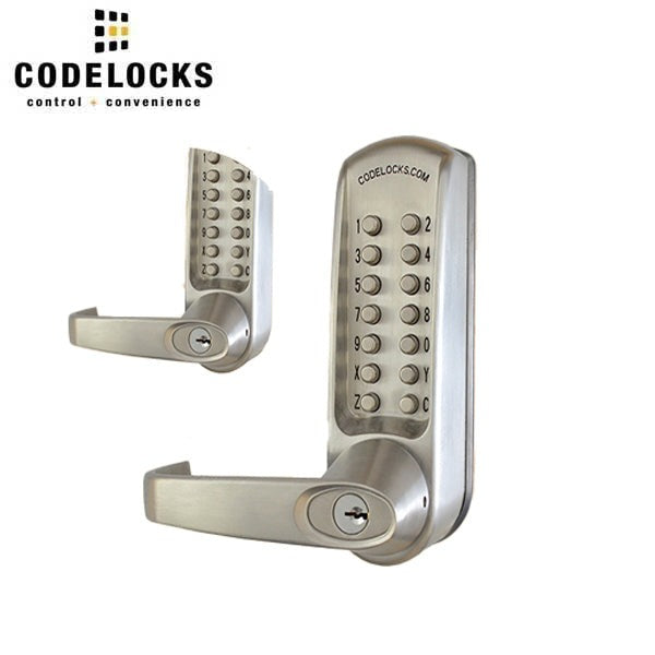 CodeLocks - CL610 - Mechanical Lock - Heavy Duty - Optional Backset - Tubular Latchbolt - Double Sided - Optional Cylinder Prep - Optional Finish - Grade 2