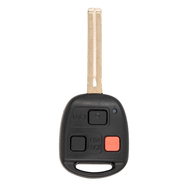 2001-2002 Lexus / 3-Button Remote Head Key Short Blade / PN: 89070-60081 / HYQ1512V (AFTERMARKET)