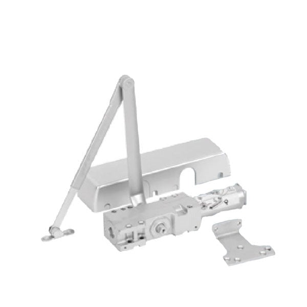 GAAB - 403 Series - Hydraulic Door Closer - Heavy Duty - Adjustable Arm - Adjustable Sizes 1-6 -Plastic Cover - Optional Finish - Fire Rated - Grade 1