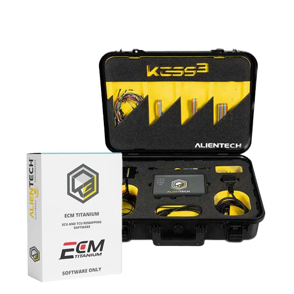 Alientech - KESS3 & ECM Titanium - ECU and TCU Programmer with Remapping Software - Full Drivers Version - 12 Month Subscription