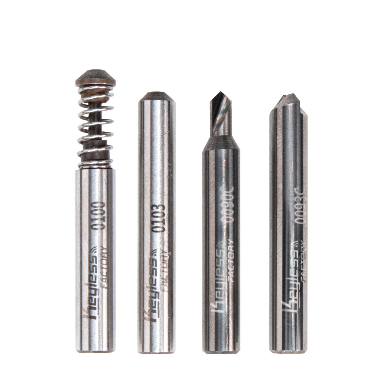 KeylessFactory - Universal High Security Cutters & Decoders Set for Dimple Keys