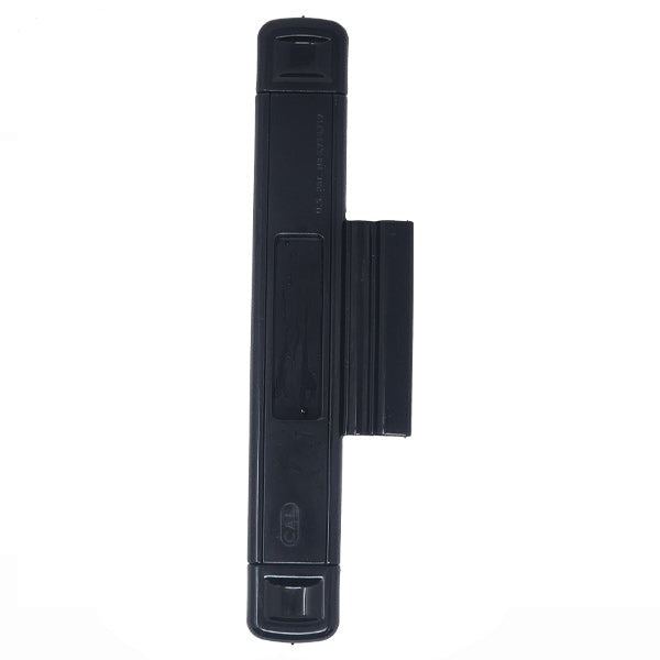 CAL - Interlocking Latch - For Double Bolt Sliding Glass Door Lock - Black Finish