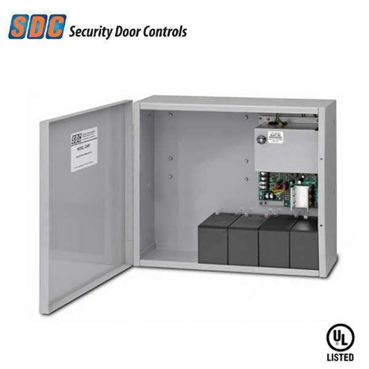 SDC - 634 - Low Voltage Power Supply - 16" x 14" Cabinet - 4 Amps - 12/24VDC - Battery Charger - Fire Rated
