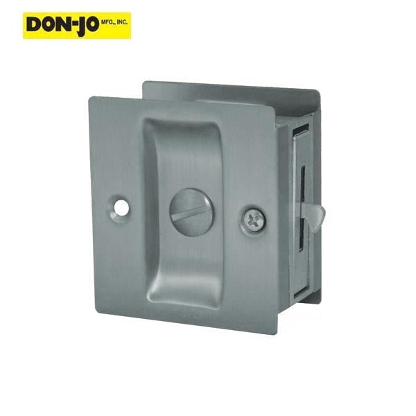 Don-Jo - PDL 101 - Pocket Door Lock - 2-1/2" Width - Optional Finish