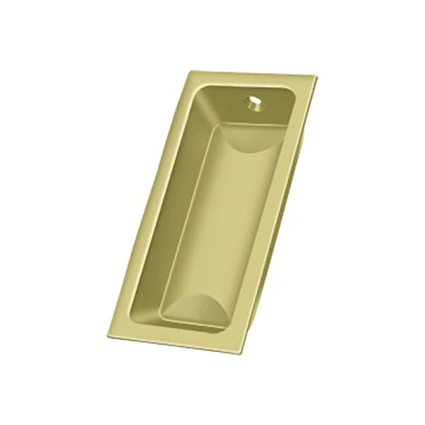 Deltana - Flush Pull - Large - 3-5/8" x 1-3/4" x 1/2" - Optional Finish