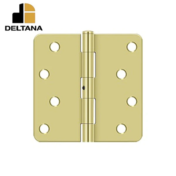 Deltana - 4" x 4" x 1/4" Radius Hinge - Residential - Optional Finish