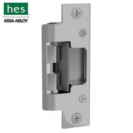 HES - 8000/8300 Series - Faceplate Only - 4-7/8" x 1-1/4" - Flat Square Corners - Satin Stainless Steel 630/US32D