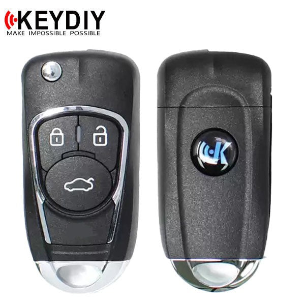 KEYDIY - 3-Button Universal Flip Key - Buick Style (B22-3)
