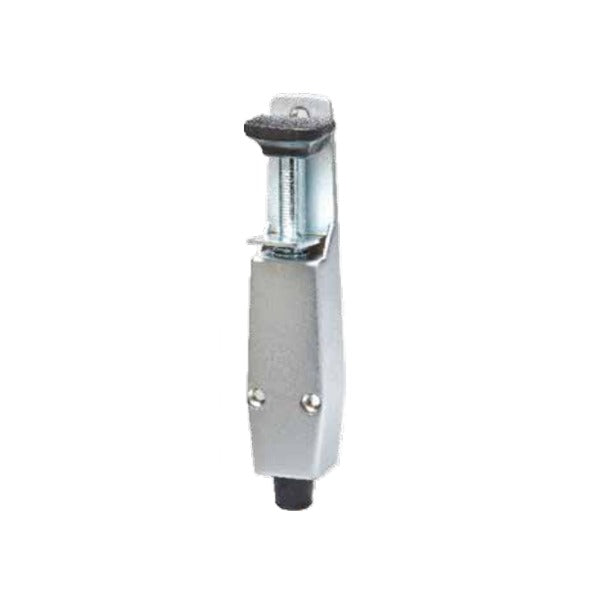 Ilco - PDDH - Push Down Door Stop - 7 3/4" - AL - Clear Aluminum - Grade 1