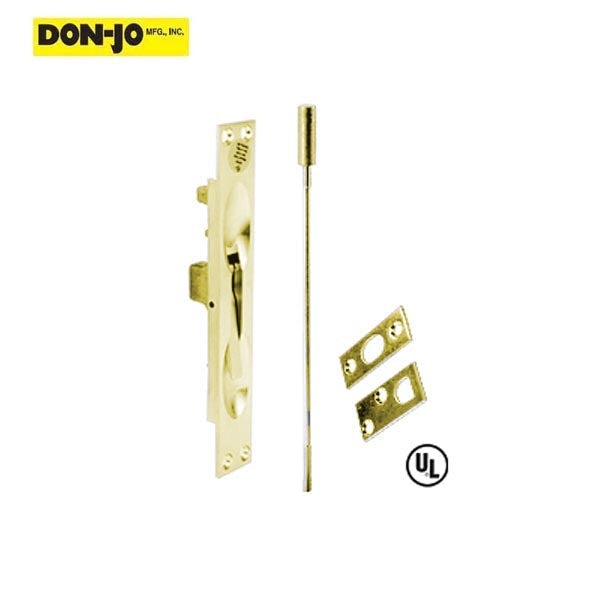 Don-Jo - 1555 - Flush Bolt - 6-3/4" Length - 1" Width - Optional Finish