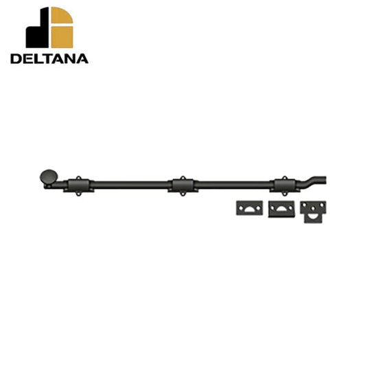 Deltana - 24" Surface Bolt w/ Offet - Heavy Duty