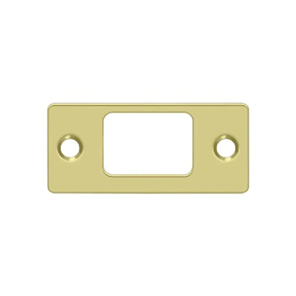 Deltana - Strike Plate - Deadbolt - 2-3/4" x 1-1/4" - Optional Finish