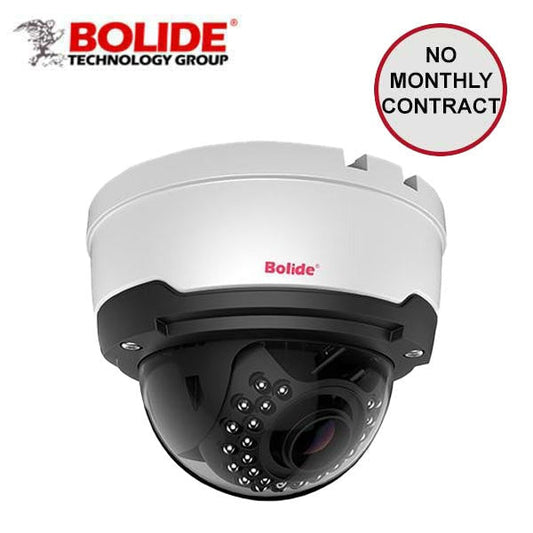 Bolide - BN8029AVAIRAI-NDAA - IP / 5MP / Dome Camera / Motorized Varifocal / 2.8-12mm Lens / NDAA Compliant / Vandal Proof IK10 / Outdoor / IP67 / 30m IR / 12VDC - POE / White
