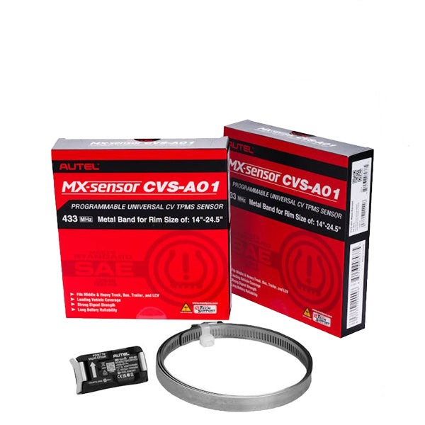 Autel - 300170 - Programmable CV TPMS Sensor - Fabric Band For Rims Sized 14 to 24.5 Inches