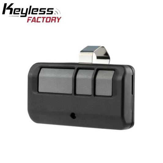 KeylessFactory - Garage Door Remote - 3-Button - Replacement - 390 MHz - 3V