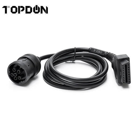 TOPDON - HD 6 Pin Heavy Duty Cable Add On for Phoenix Max / Phoenix Smart Diagnostic Scanner