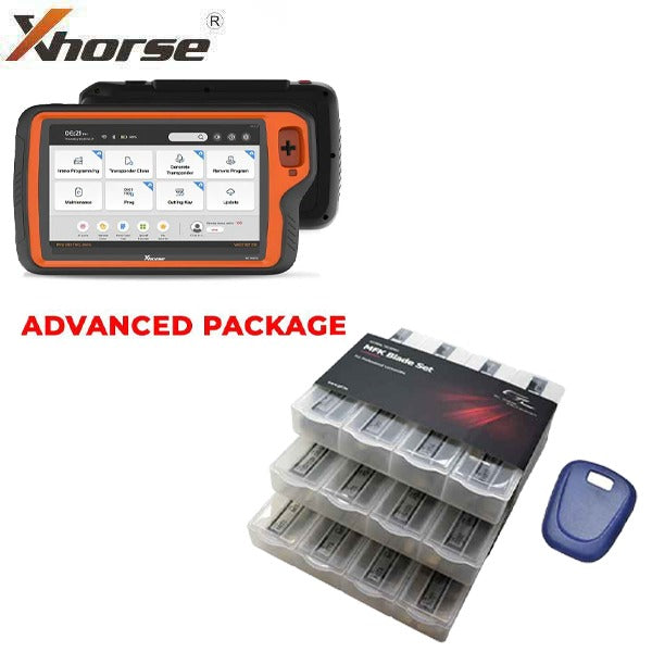 Xhorse / GTL - VVDI Key Tool PLUS Tablet - All In One Key Tool - ADVANCED PACKAGE + Multi-Function Key Set (240 Blades & 1 Test Head)