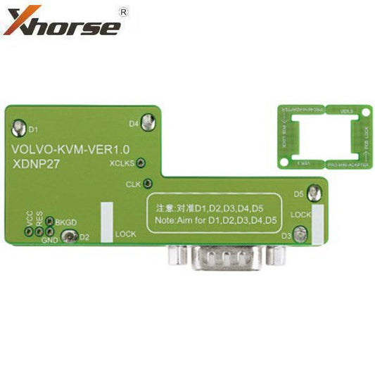 XDNP27GL - Solder-Free Volvo KVM Adapter for VVDI Mini PROG, Key Tool Plus (Xhorse)
