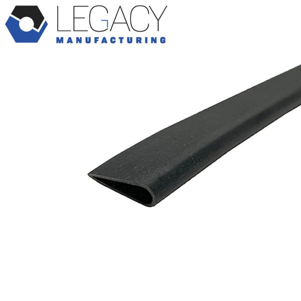 Legacy Manufacturing - Silicone Adhesive Weatherstrip - Fire Rated - 17 ft. - Black