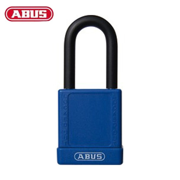 Abus - 19682 - Plastic-Covered Aluminum Core Padlock 74/40 - Optional Keying - Optional Finish - 6 Pack