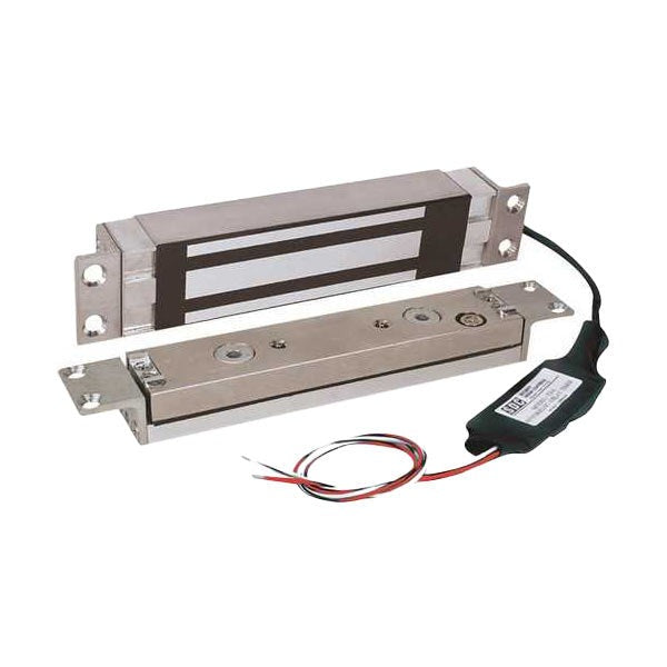 SDC - 1562ITCM - Concealed Electromagnetic Shear Lock - Surface Mount - 2000lbs. - 12/24VDC - Satin Aluminum - Grade 1